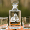 Groomsman Whiskey Decanter With Custom Groomsman Design