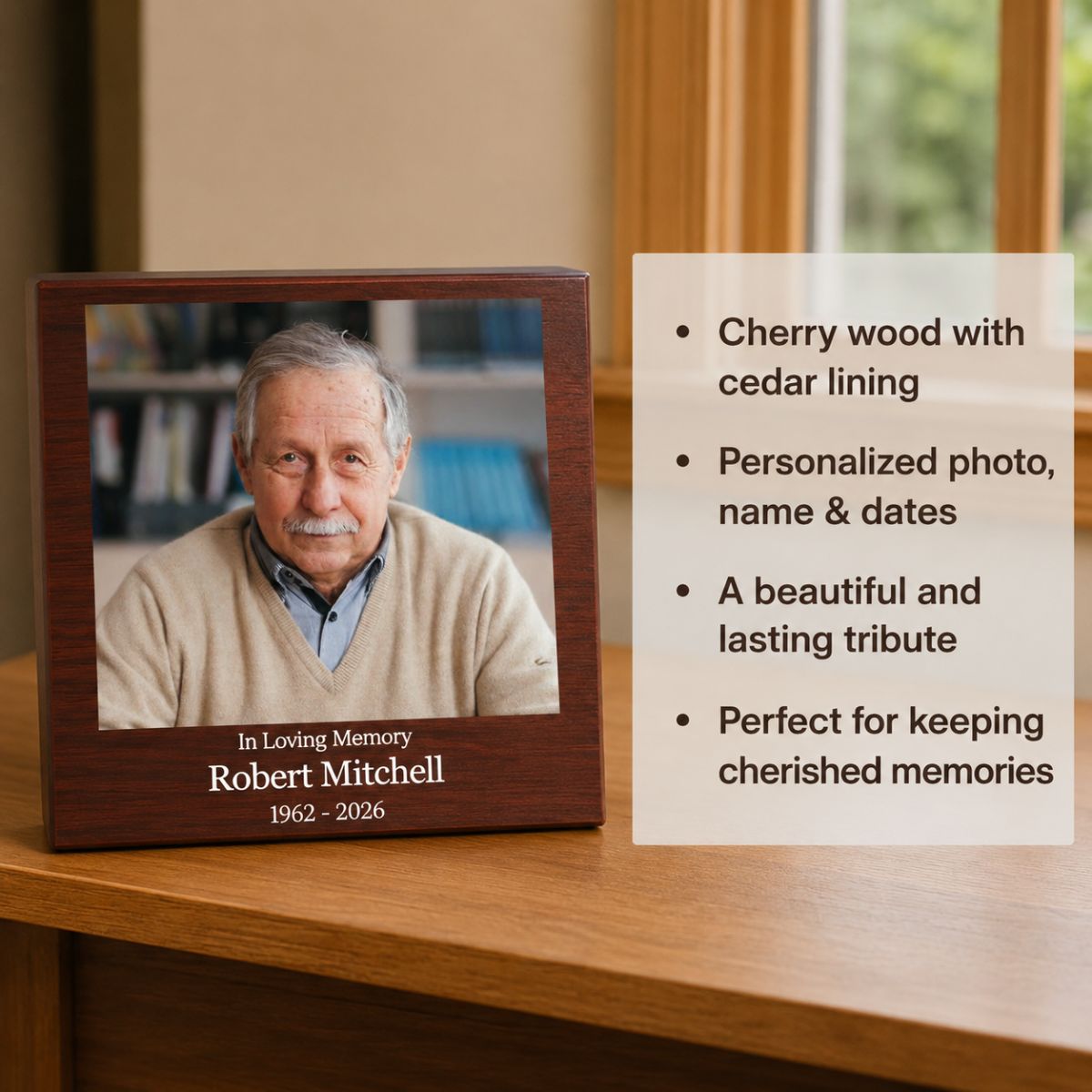 In Loving Memory Keepsake Box