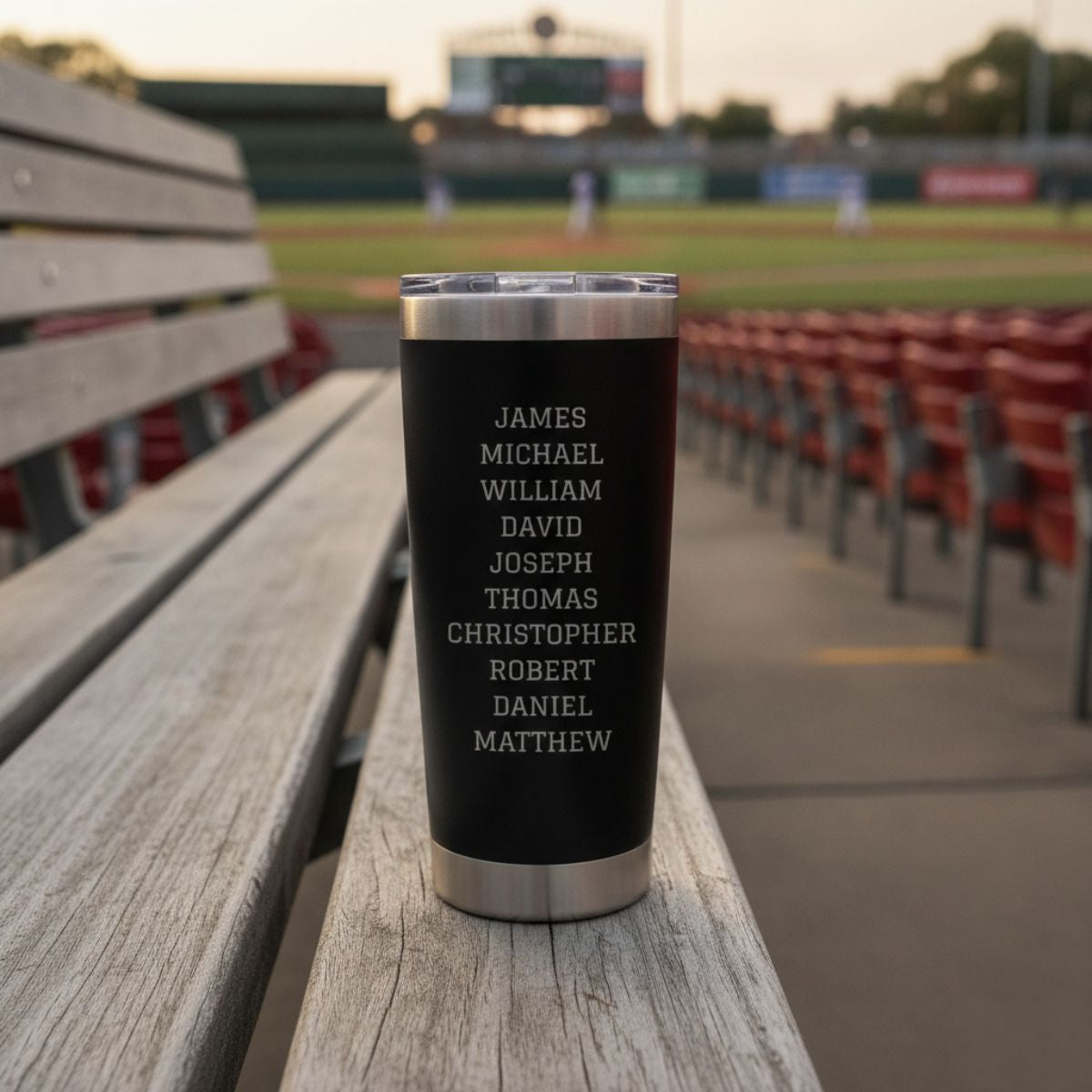 Personalized Baseball Coach Team Tumbler