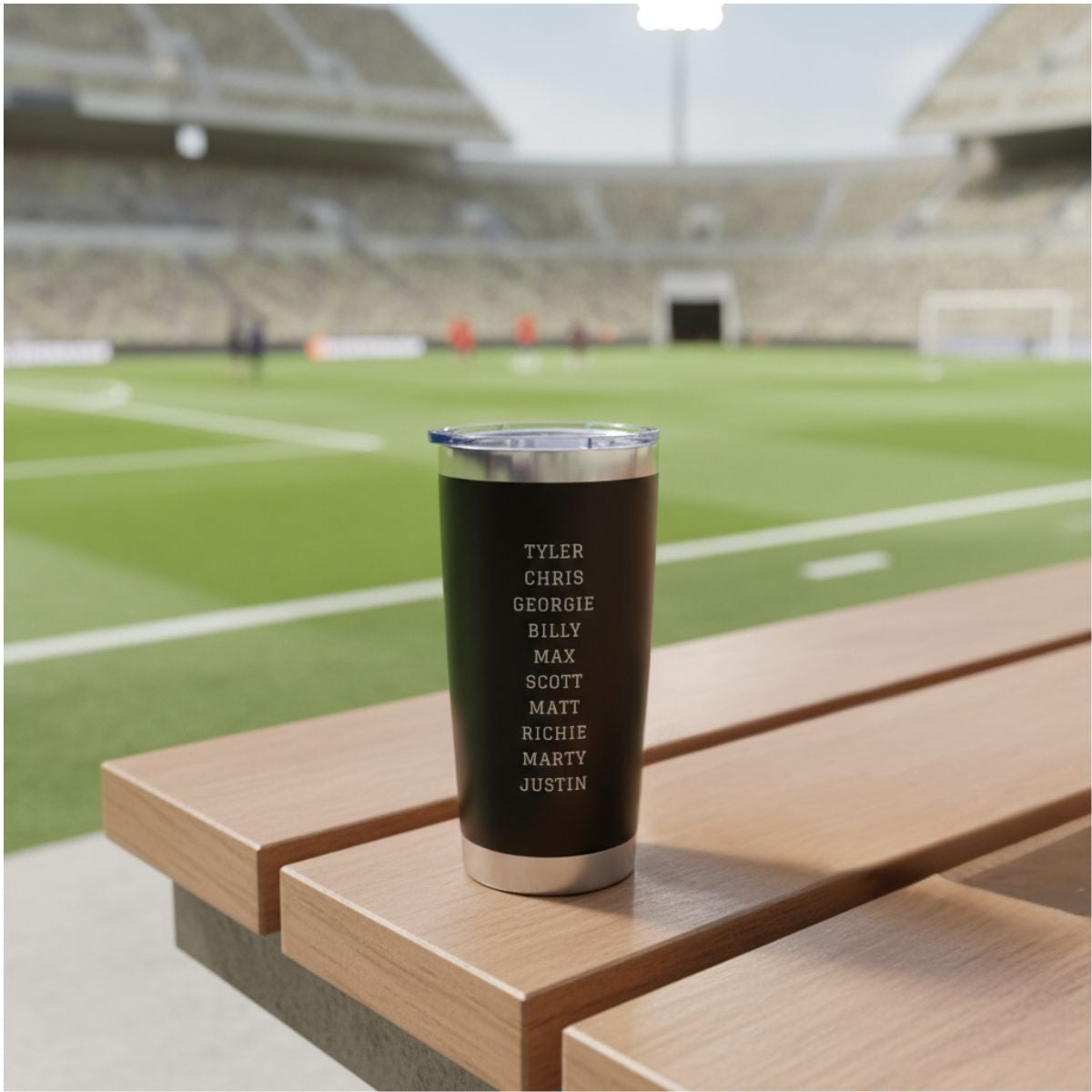 Personalized Soccer Coach Team Tumbler