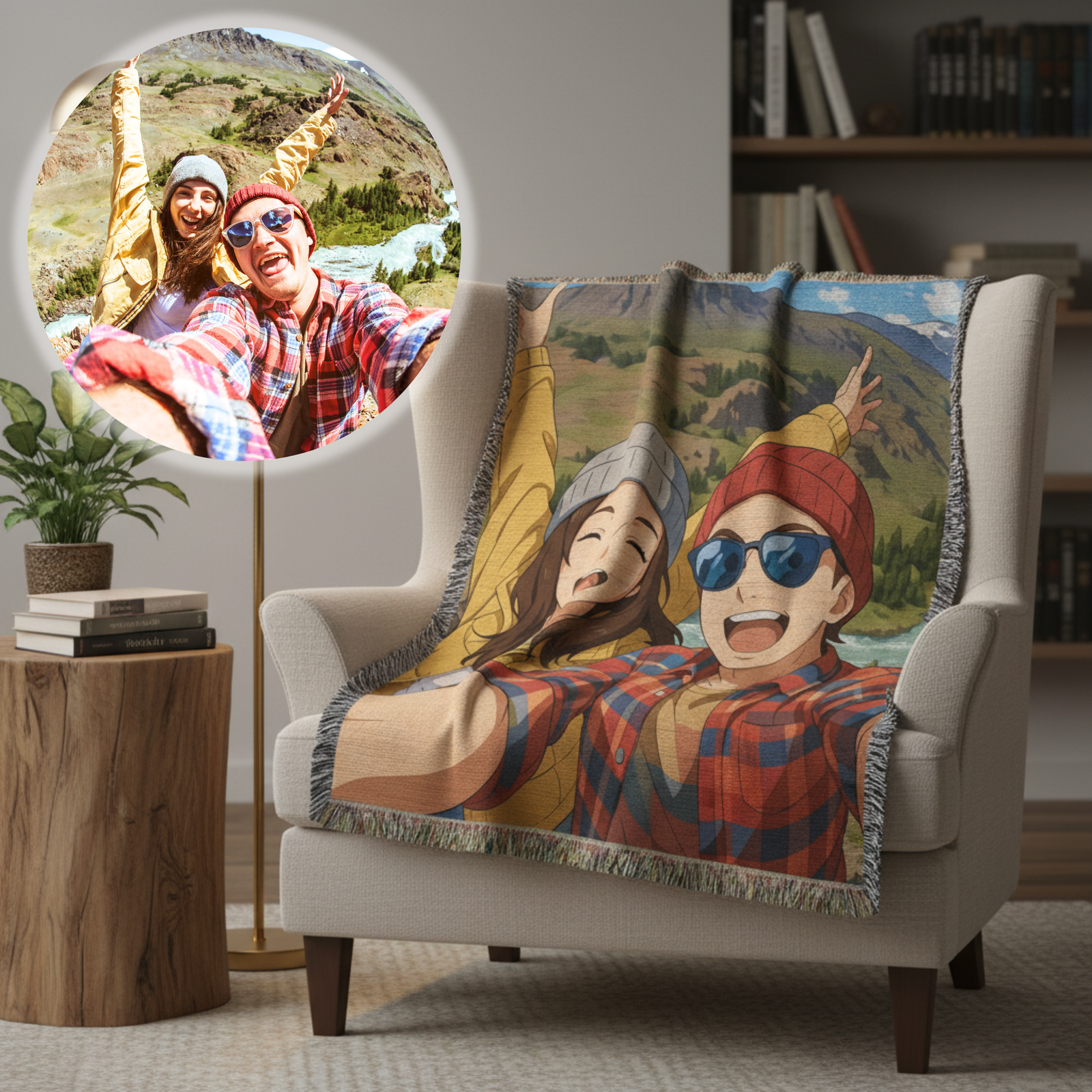 Custom Anime Blanket