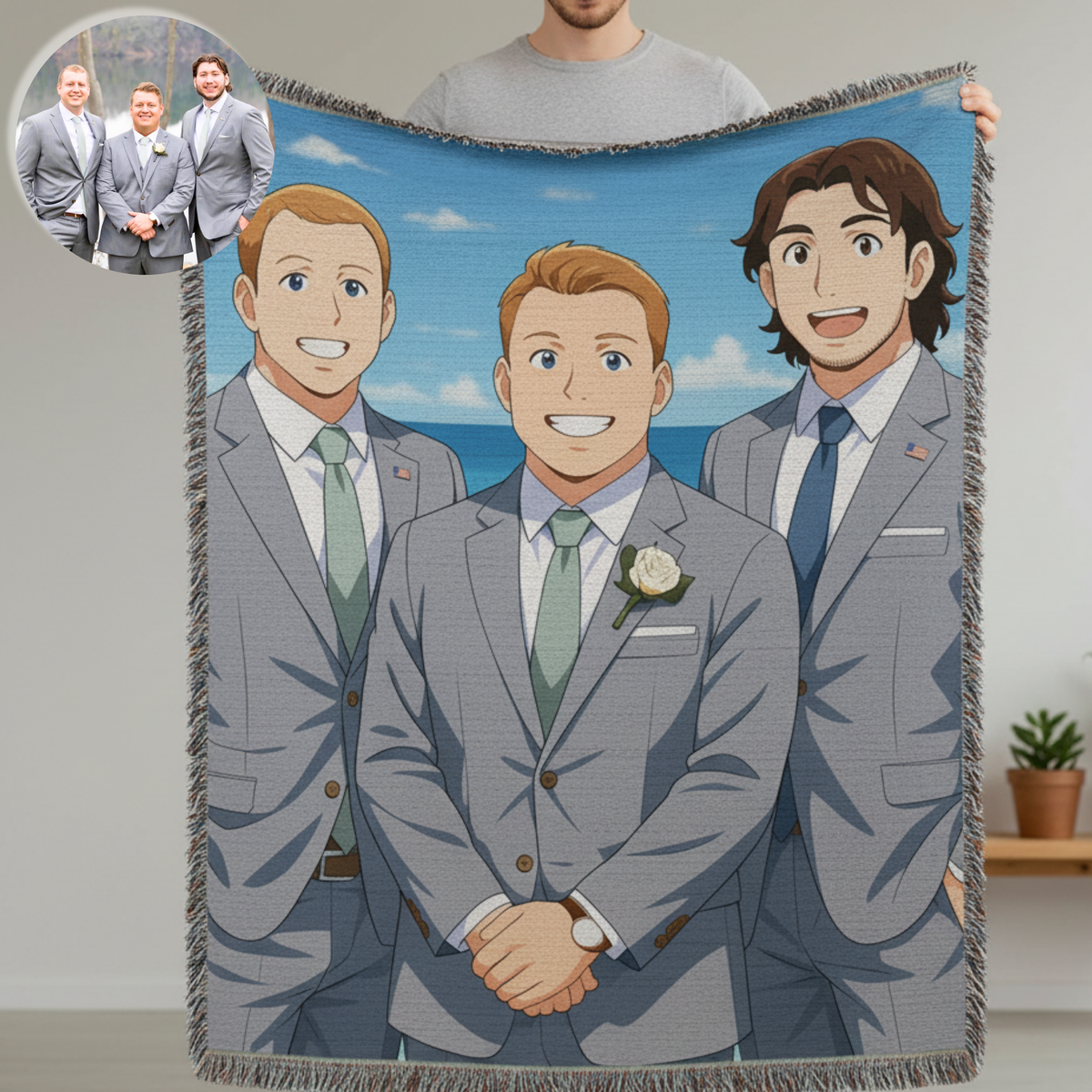 Custom Anime Blanket