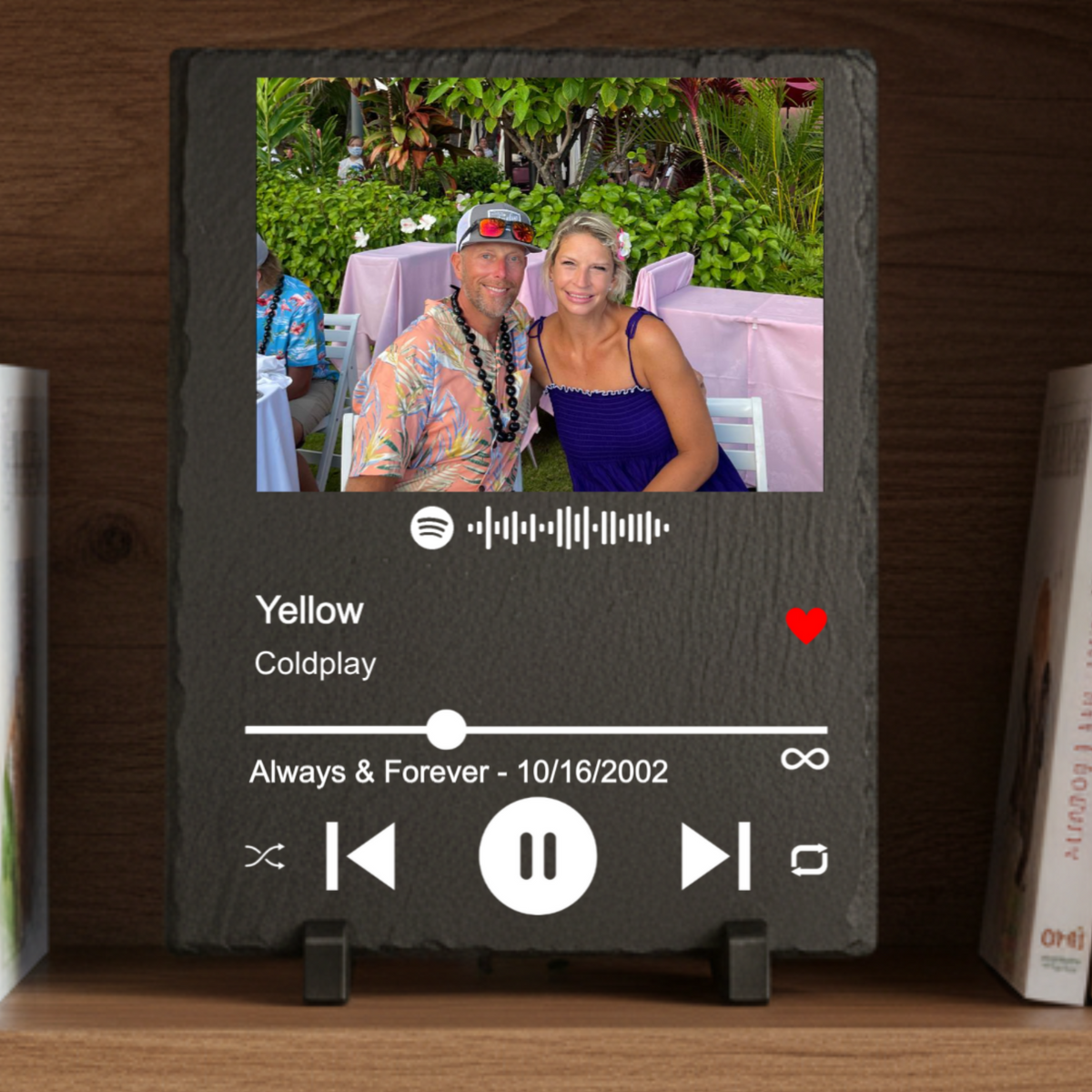 Personalized Spotify Song Plaque