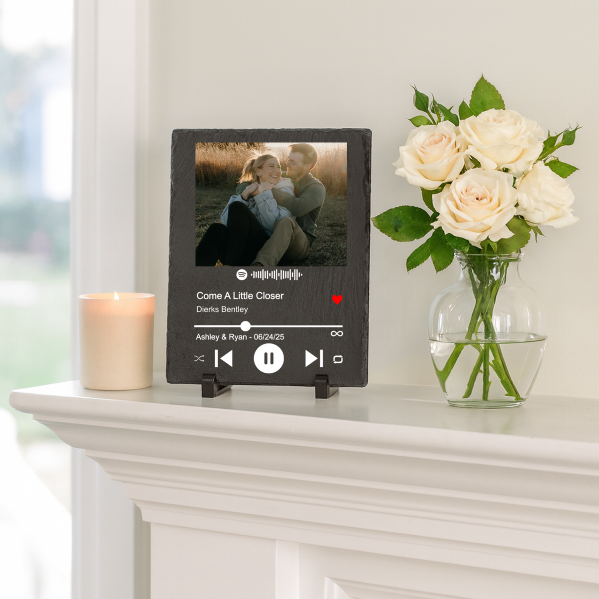 Personalized Spotify Song Plaque