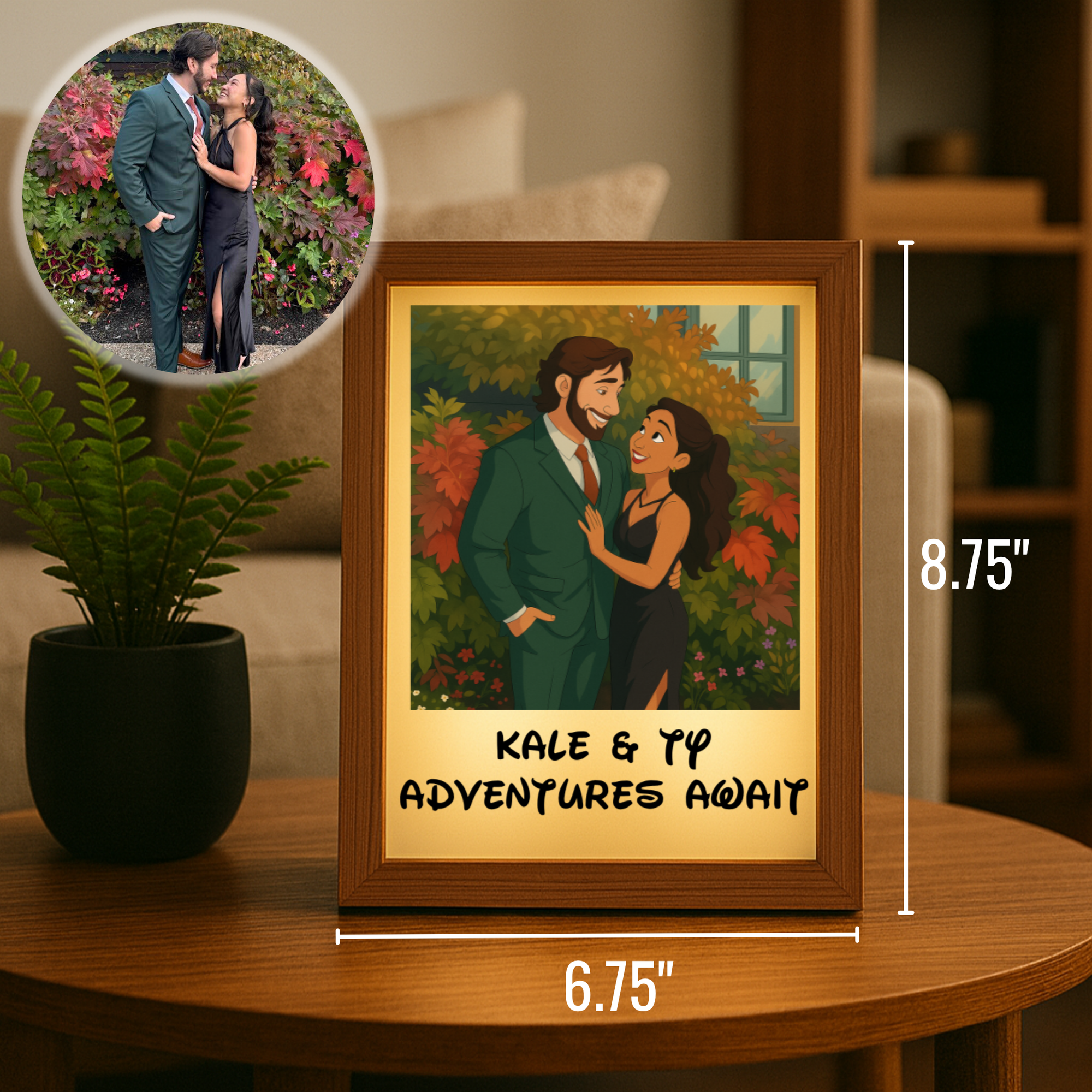 Custom 2D Cartoon Portrait