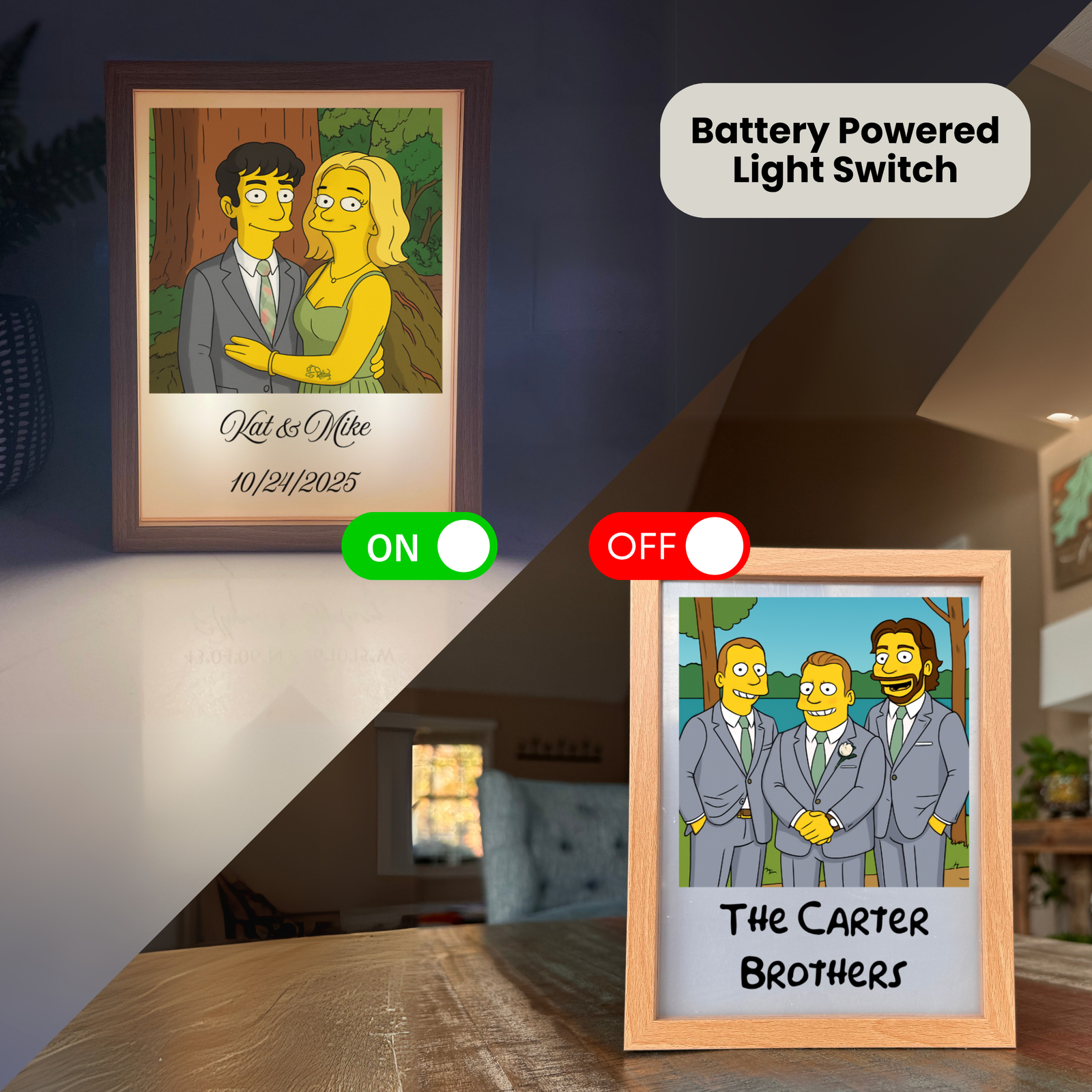 Cartoonized LED Light Box