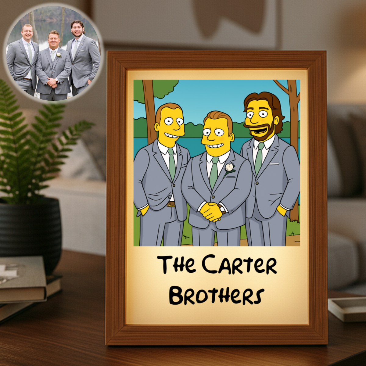 Cartoonized LED Light Box