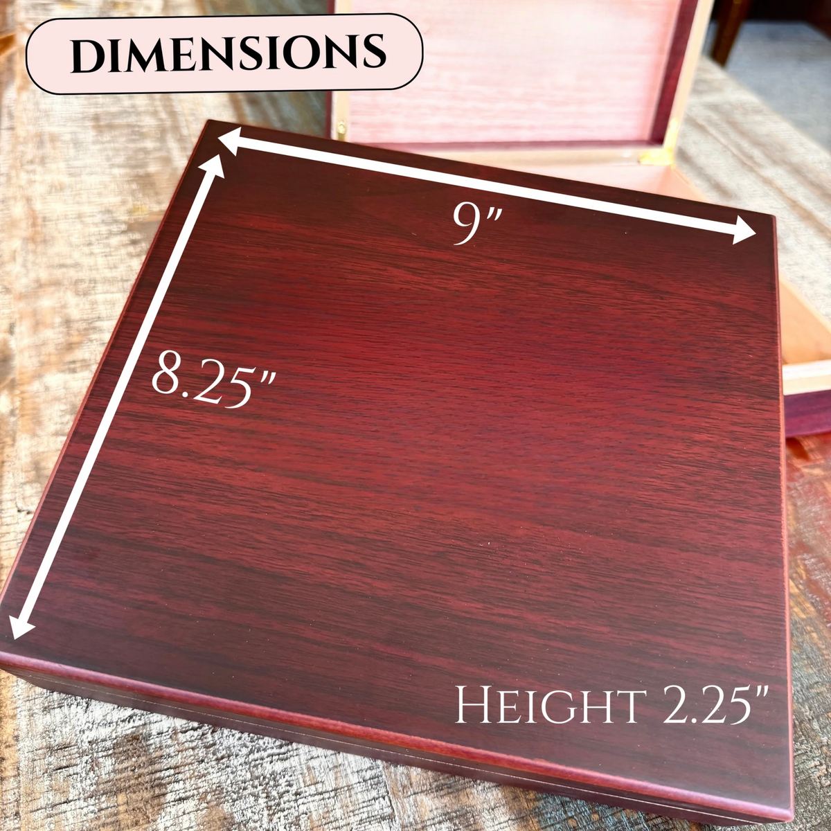 Personalized Wooden Memory Box