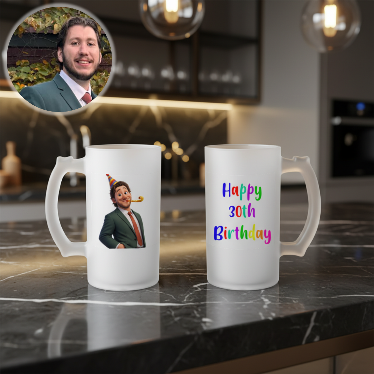 Birthday Party Beer Mug
