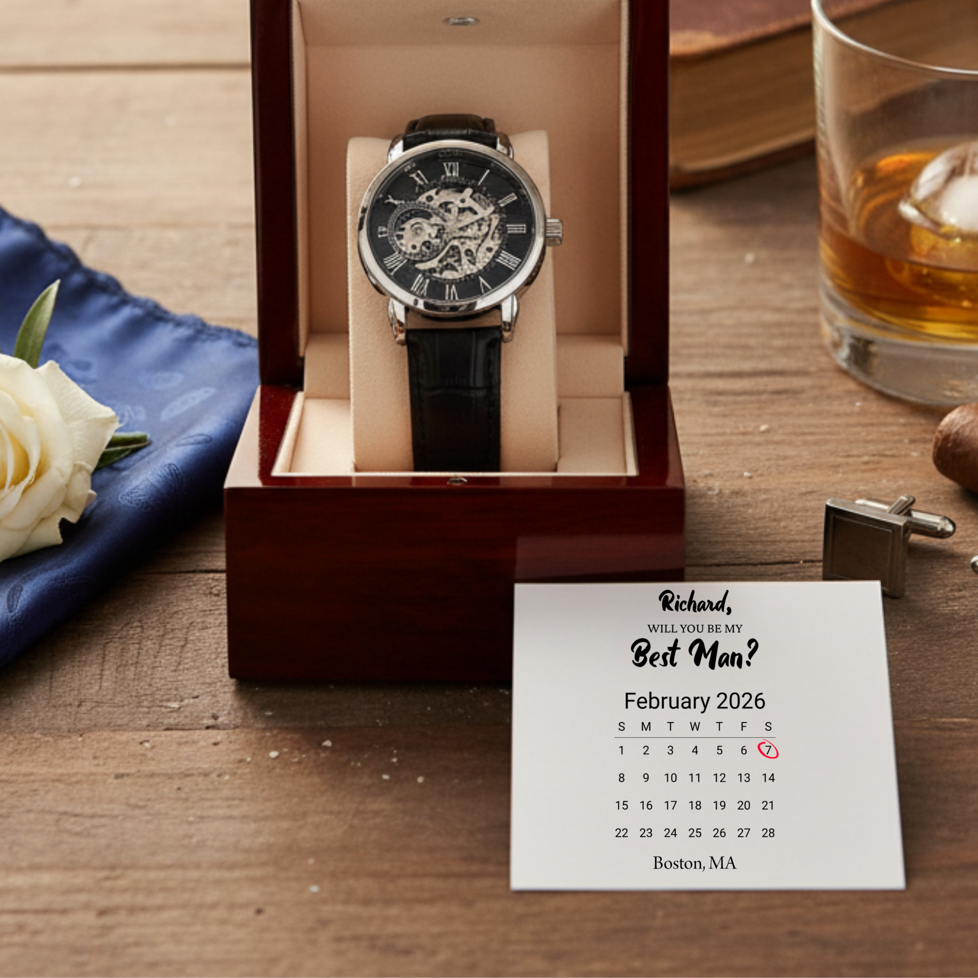 Groomsmen Proposal Watch