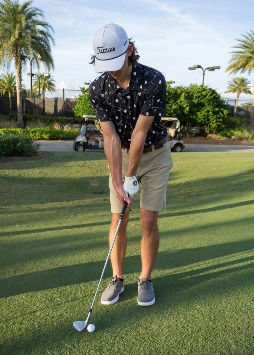 Unique Personalized Aces Polo Customized Men's Golf Polo Gifts for Men by Groovy Guy