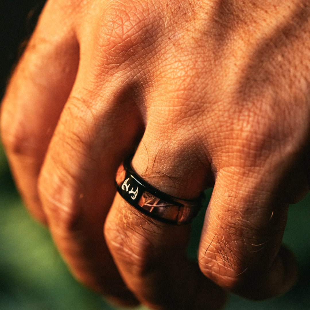 Unique Personalized The “Huntsman” Ring Customized Gifts for Men by Groovy Guy