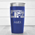 Blue Basketball Tumbler With Dedicated Court Life Design