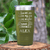 Military Green Funny Tumbler With Definitely Love My Job Design