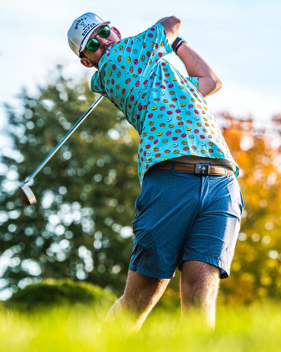 Unique Personalized Donut Polo Customized Gifts for Men by Groovy Guy