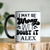 Black Funny Coffee Mug With Doubtful That Im Wrong Design
