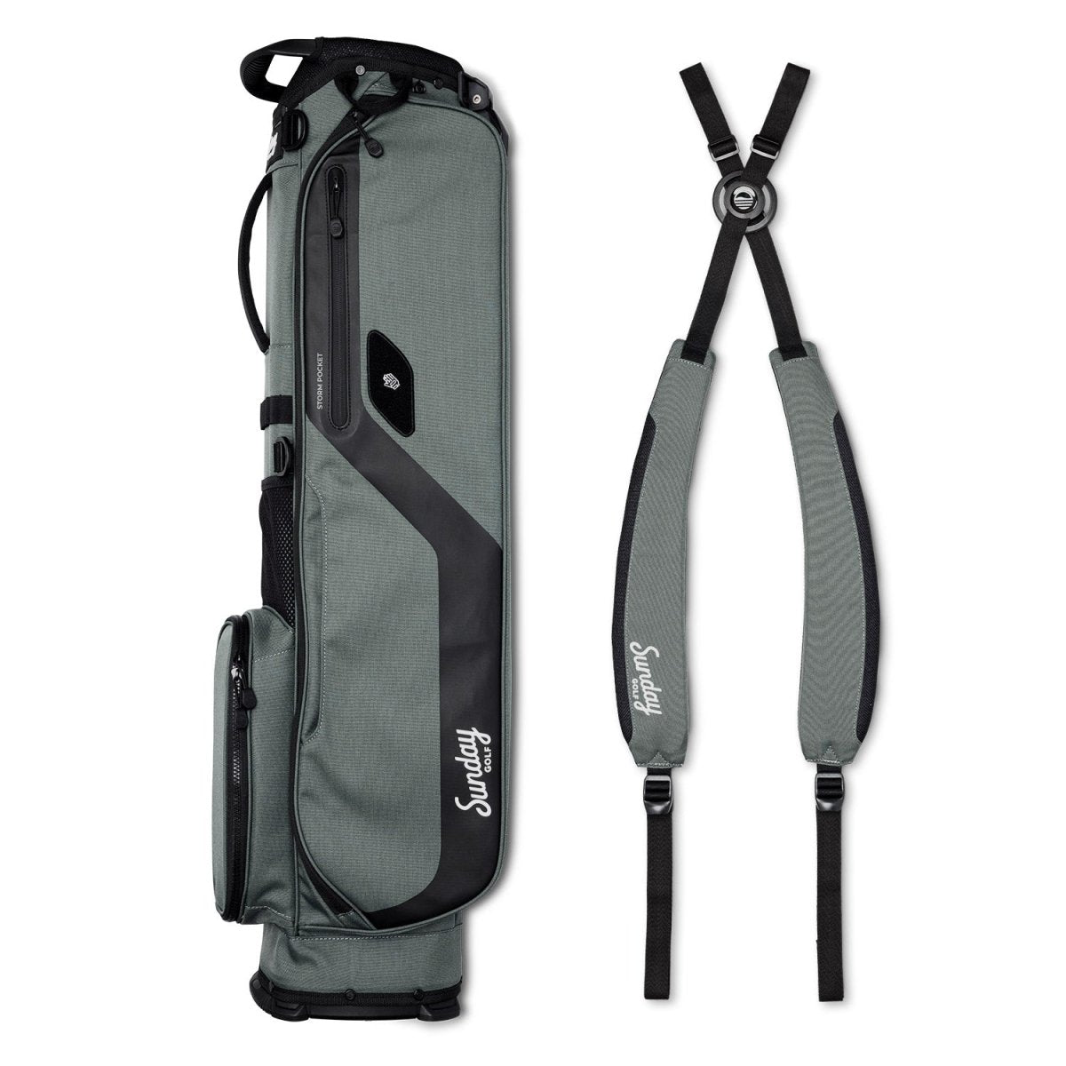 Unique Personalized EL CAMINO | Midnight Green Walking Golf Bag Customized Golf Bag El Camino Gifts for Men by Groovy Guy