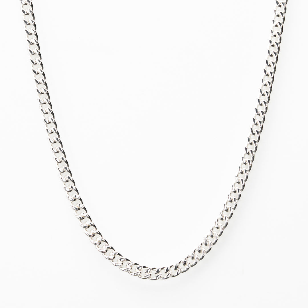 Luxury 925 Silver Cuban Necklace - 5mm