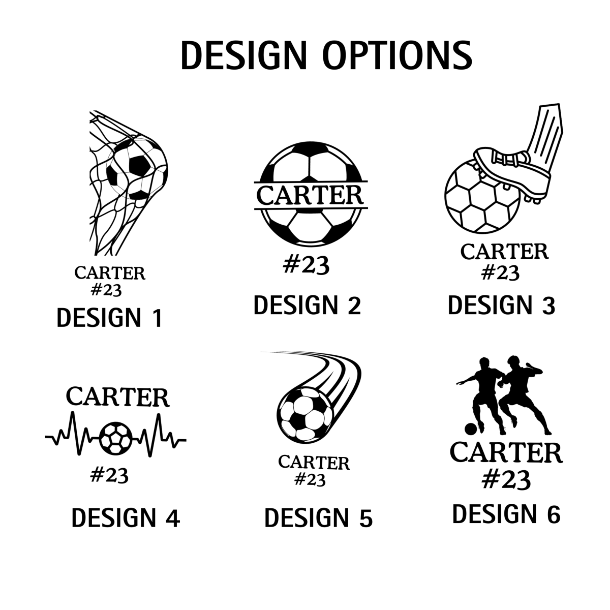 Unique Personalized Hat Trick Hydration Customized Soccer Gifts for Men by Groovy Guy