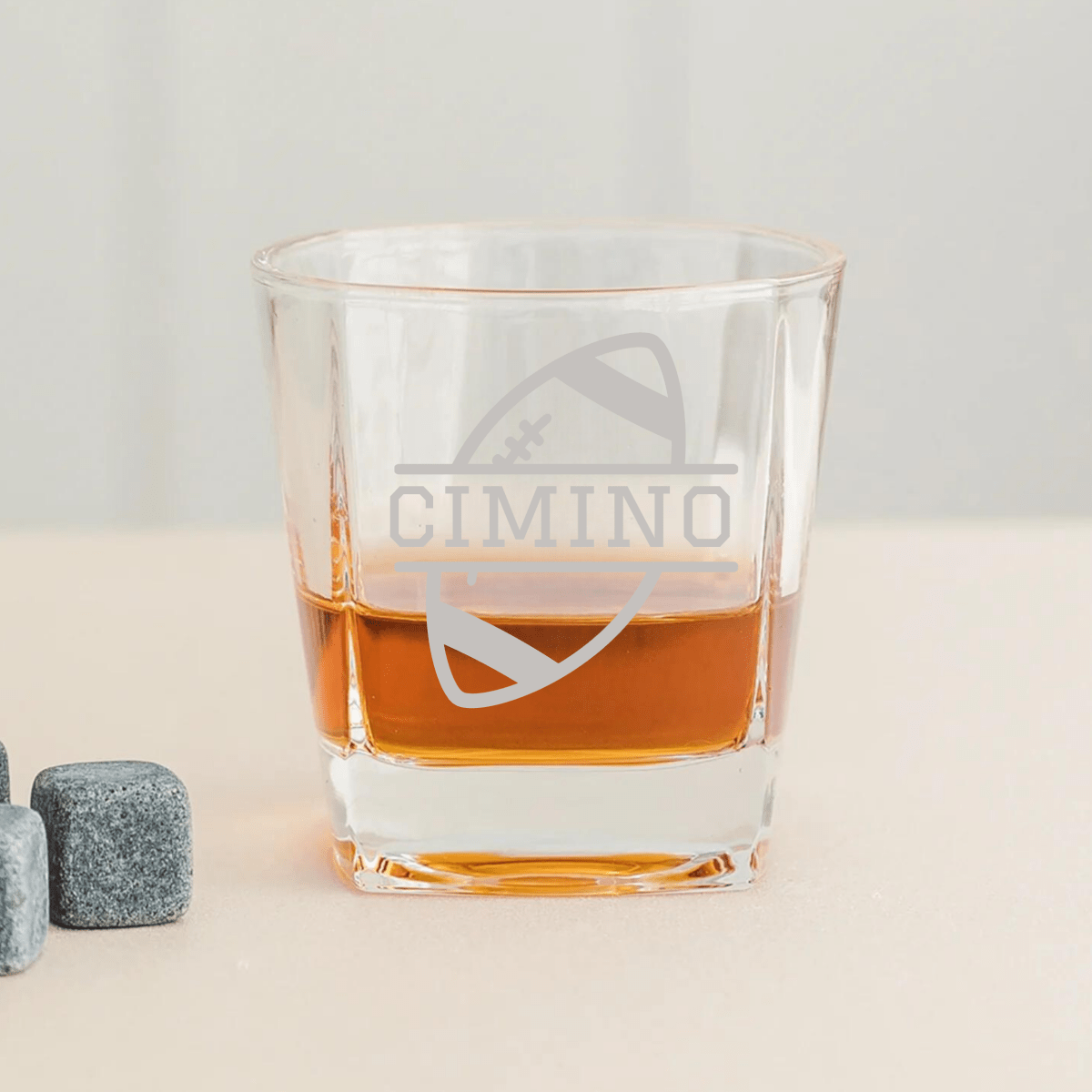 Unique Personalized Hail Mary Malt Customized Whiskey Glass Gifts for Men by Groovy Guy