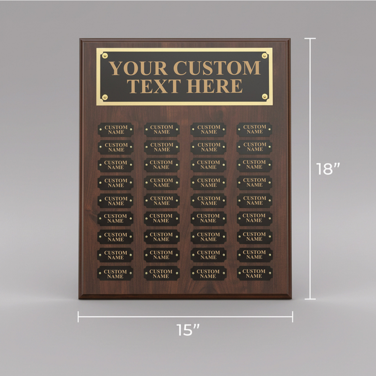 Personalized Fantasy Football Trophy Plaque