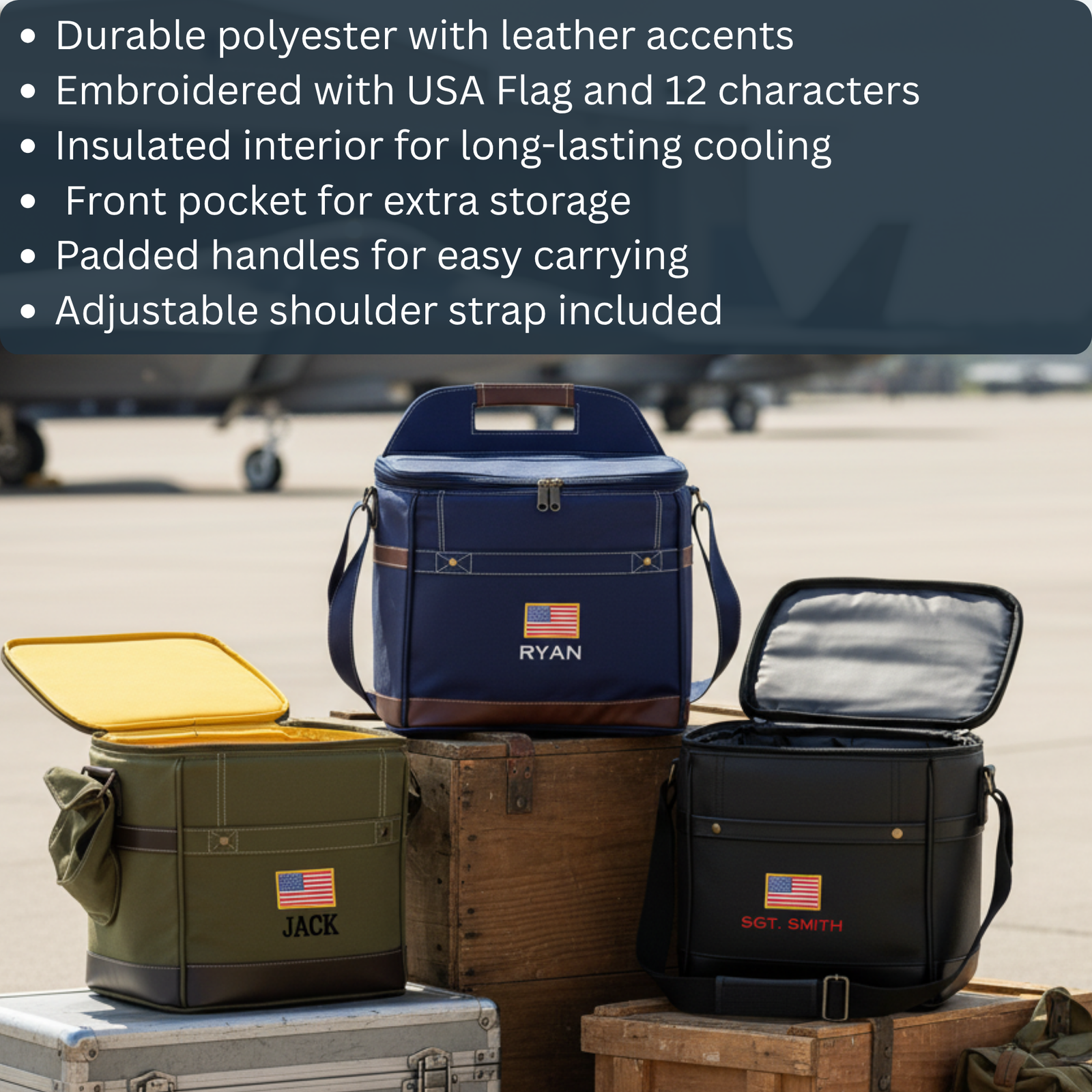 Honor Bound Veteran Cooler