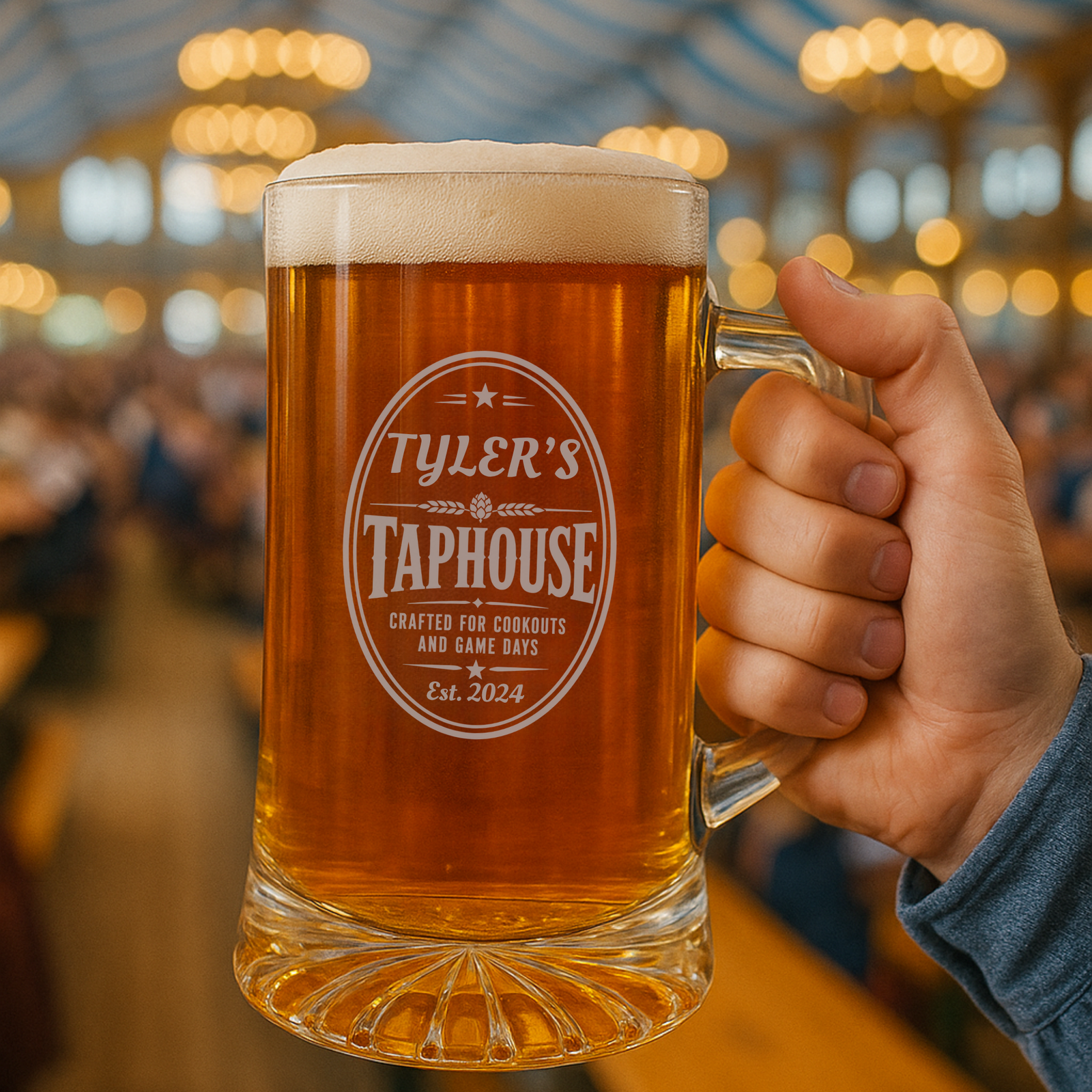 Pop's Pour Beer Mug