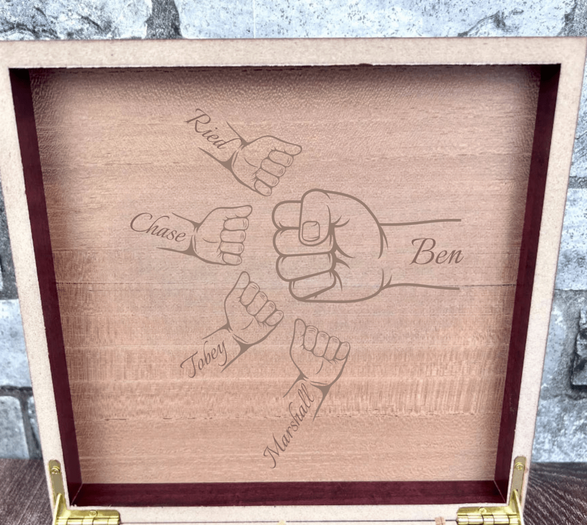 Unique Personalized Best Dad By Par Gift Set Customized Gift Set Gifts for Men by Groovy Guy