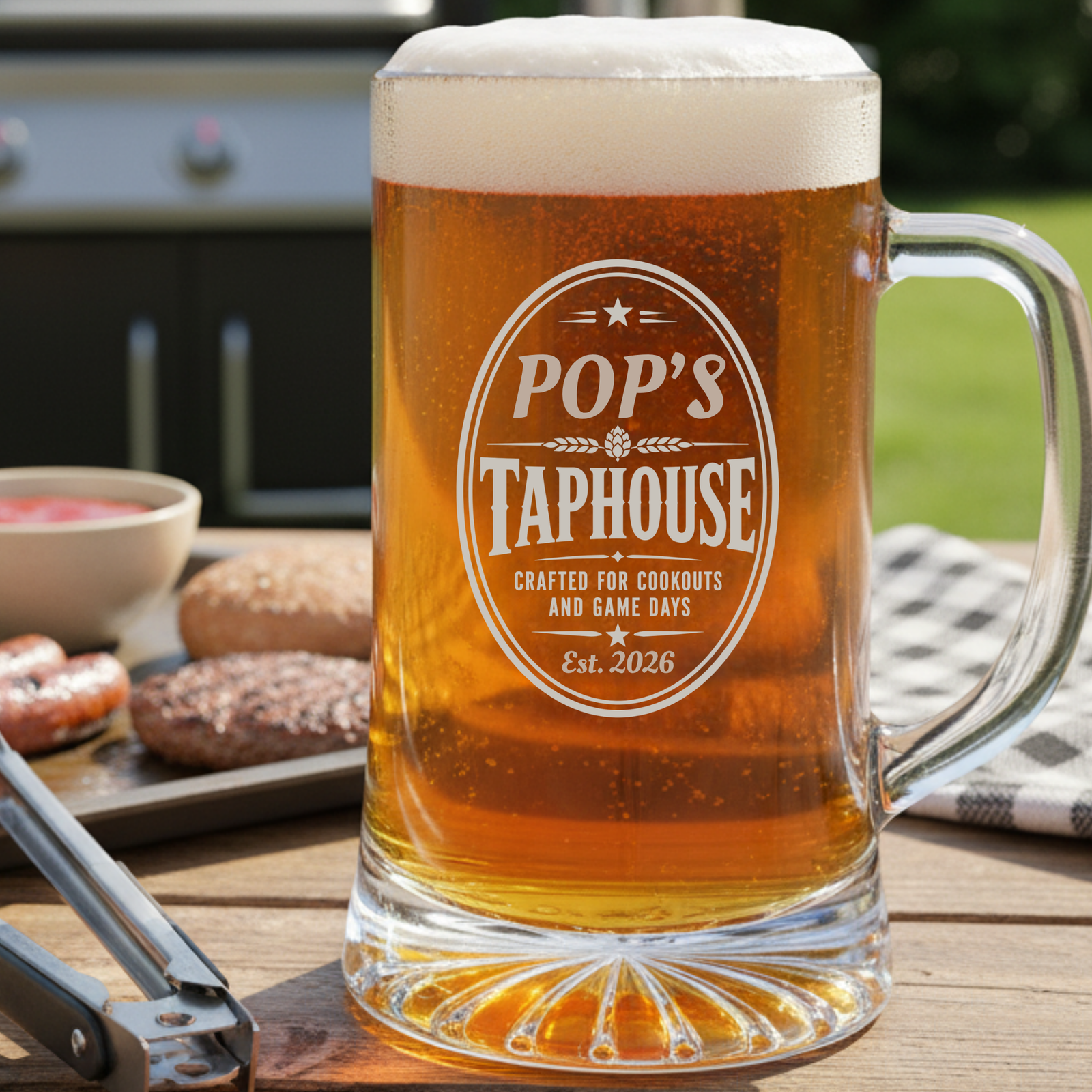 Pop's Pour Beer Mug