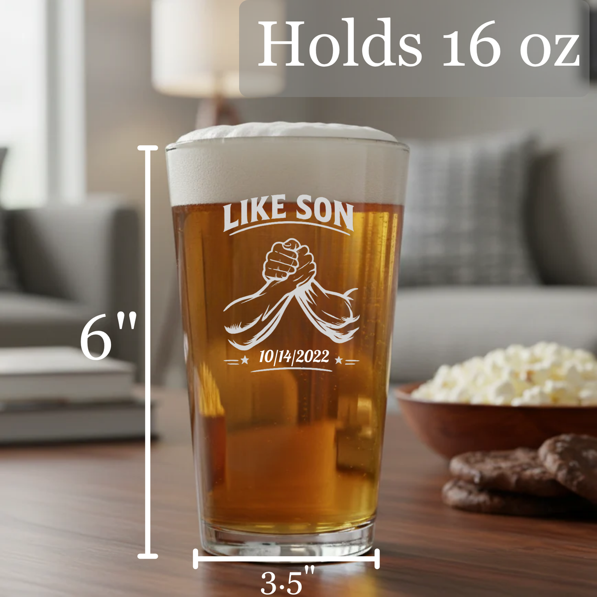 Like Father, Like Son Pint Set
