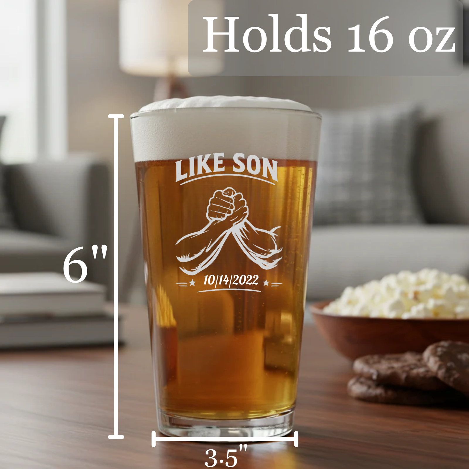 Like Father, Like Son Pint Set