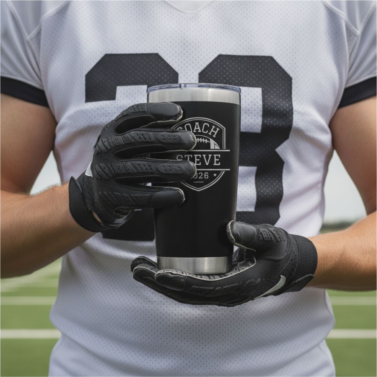 Personalized Football Coach Team Tumbler
