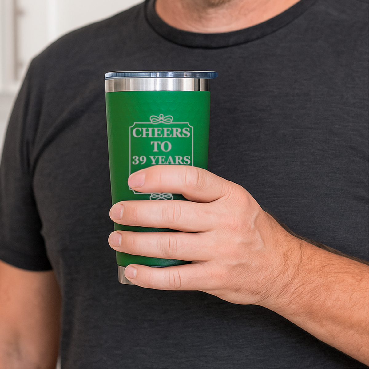 Cheers To The Years Birthday Tumbler