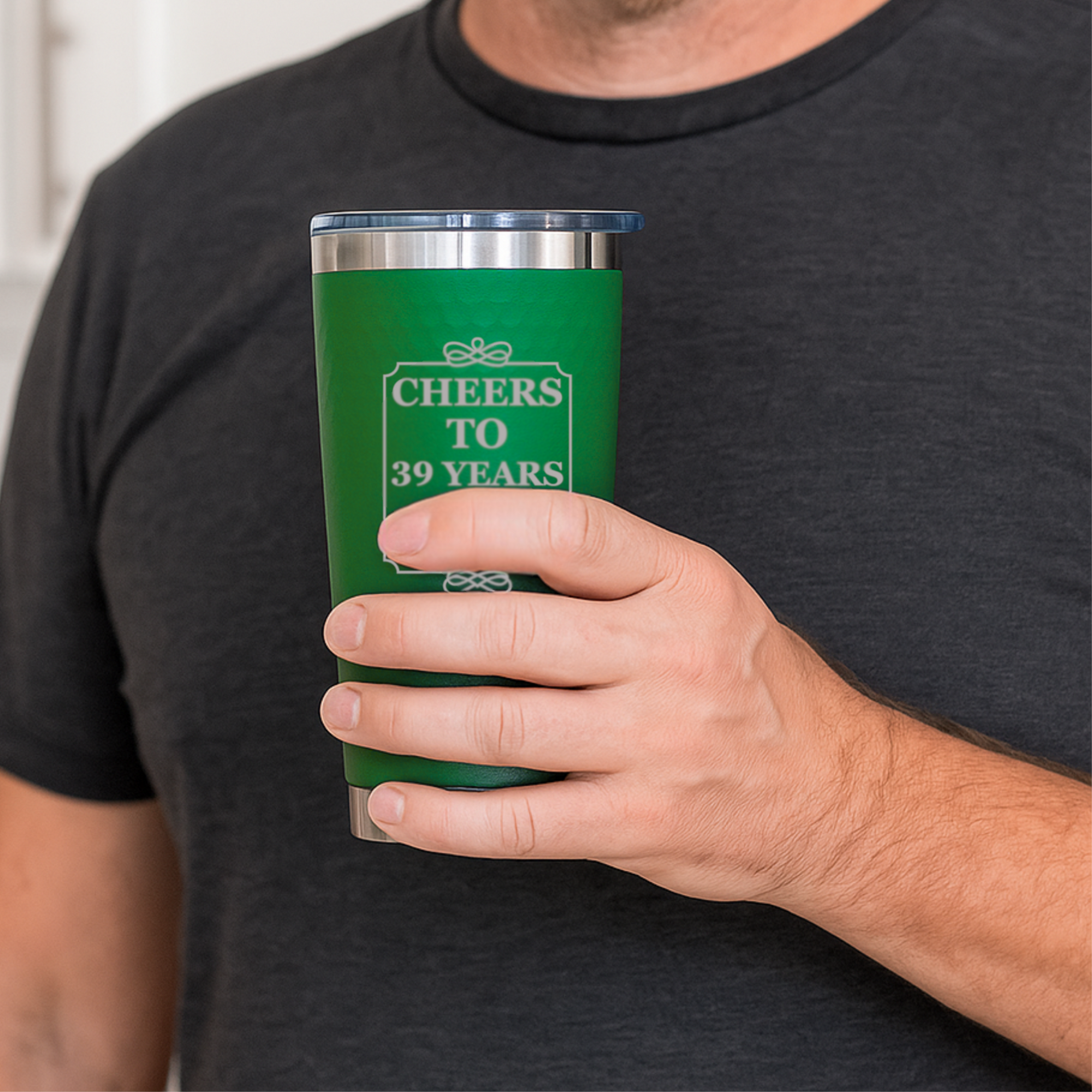 Cheers To The Years Birthday Tumbler