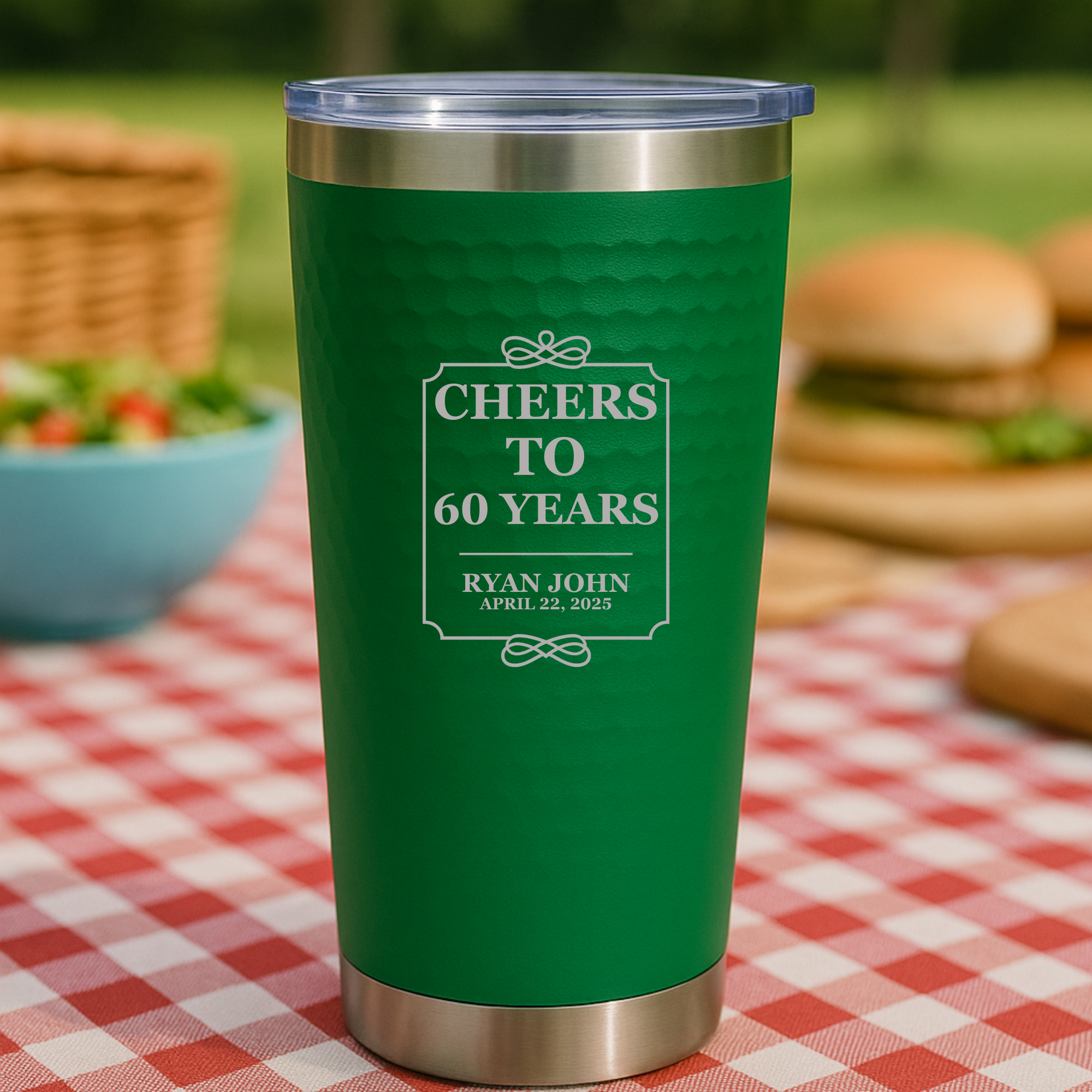 Cheers To The Years Birthday Tumbler