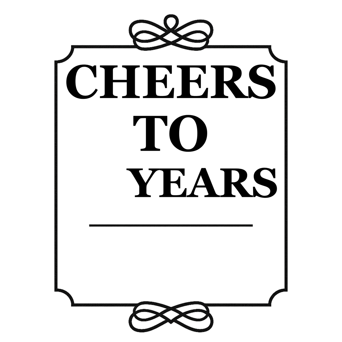 Cheers To The Years Birthday Tumbler