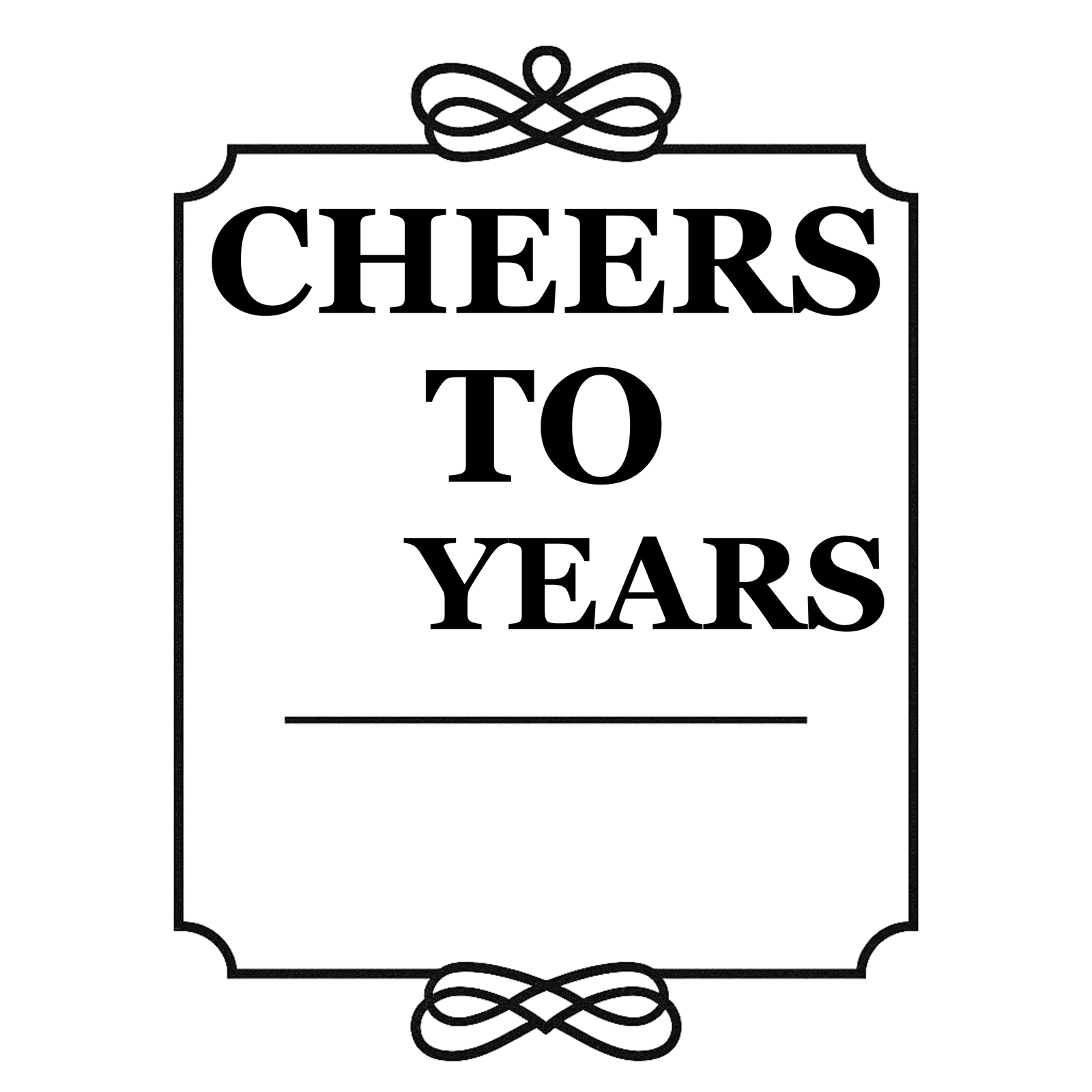 Cheers To The Years Birthday Tumbler