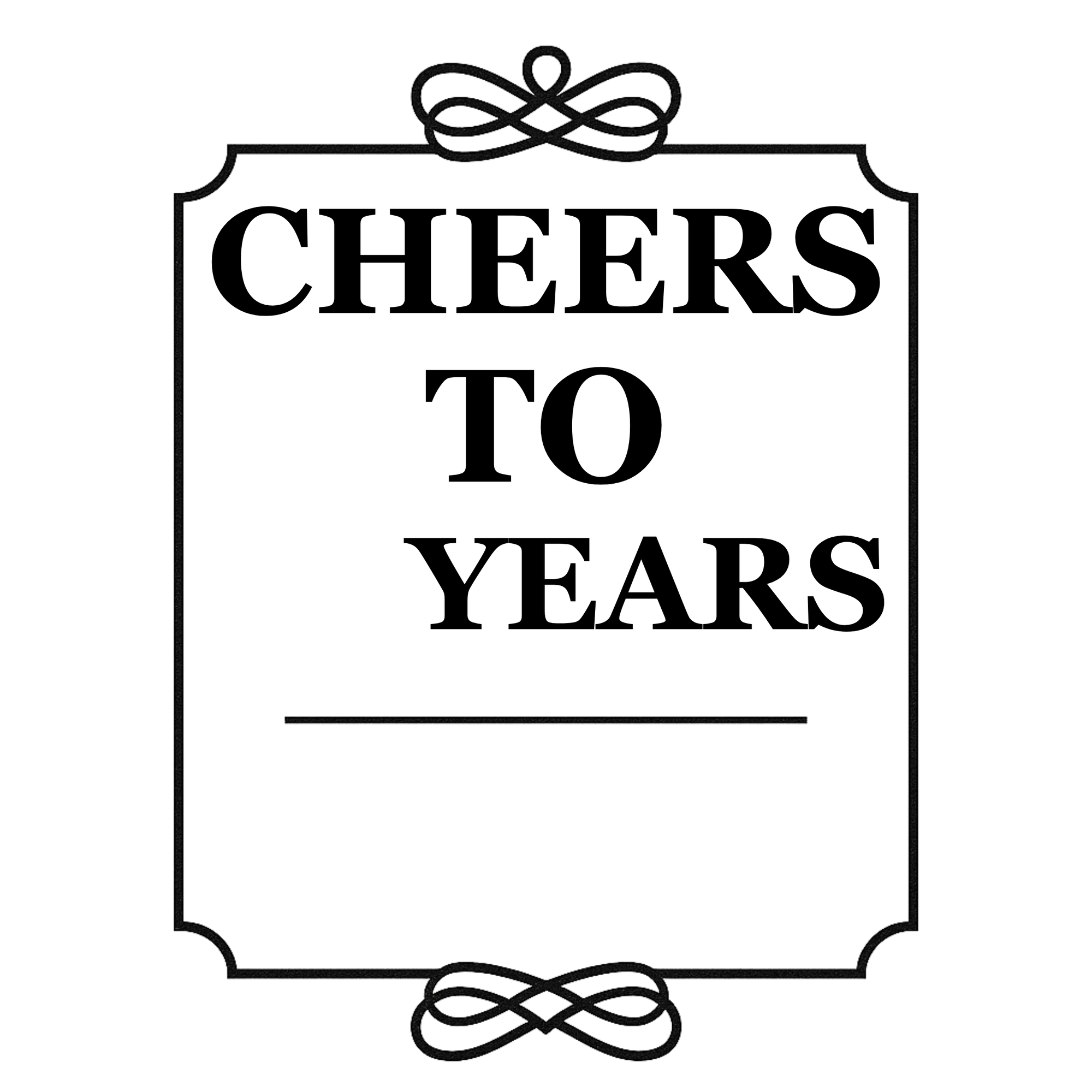 Cheers To The Years Birthday Tumbler