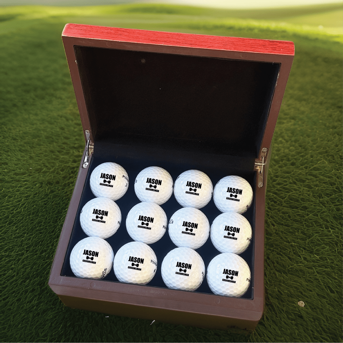 Unique Personalized Fairway Squad Set Customized Groomsmen Proposal Gifts for Men by Groovy Guy