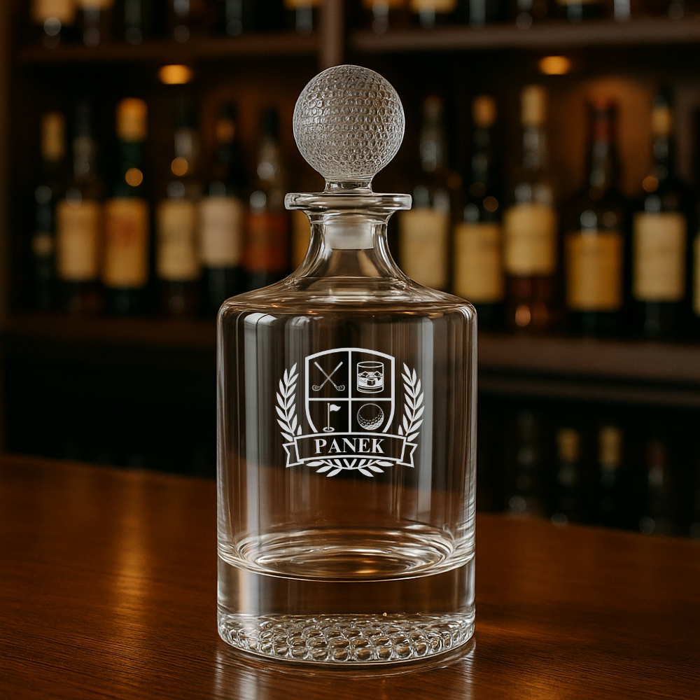 The Green Jacket Whiskey Decanter