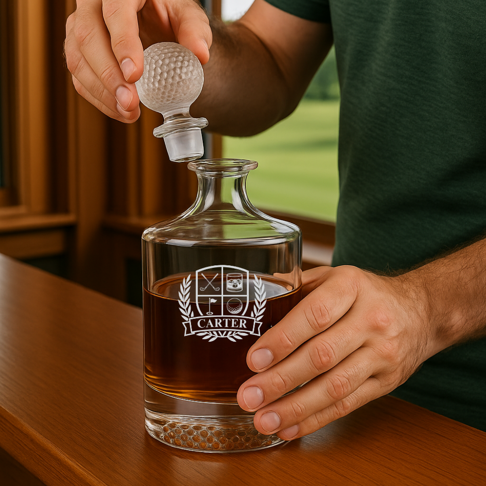 The Green Jacket Whiskey Decanter