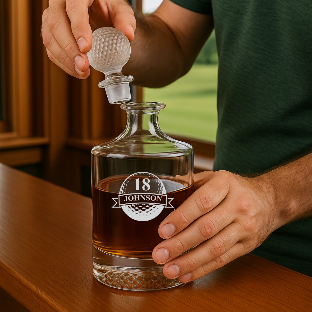 Clubhouse Whiskey Decanter