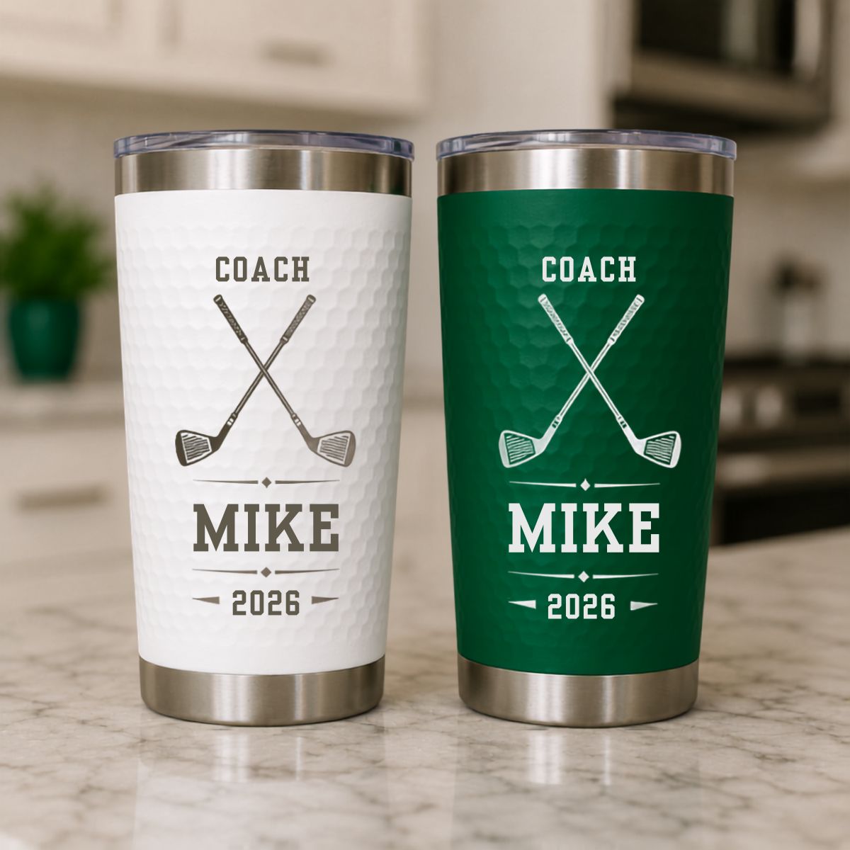 Personalized Golf Coach Team Tumbler