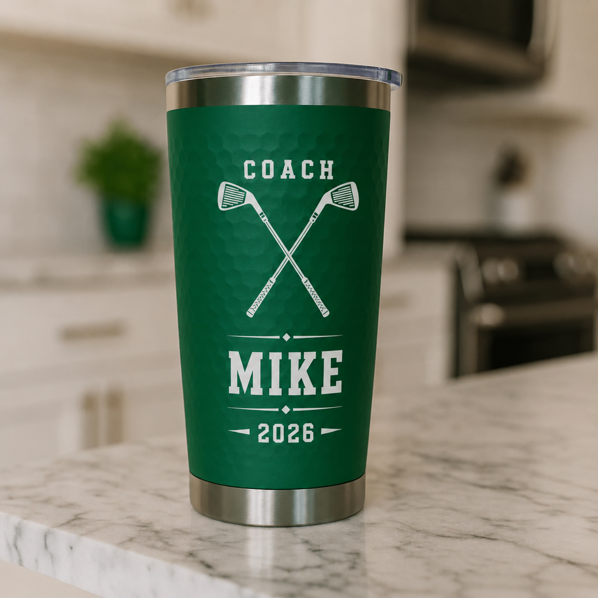 Personalized Golf Coach Team Tumbler