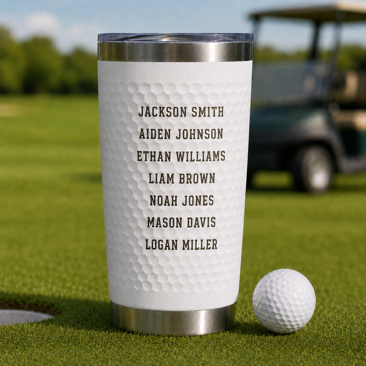 Personalized Golf Coach Team Tumbler