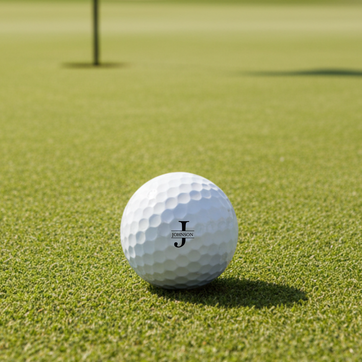 Personalized Wooden Golf Ball Stamp
