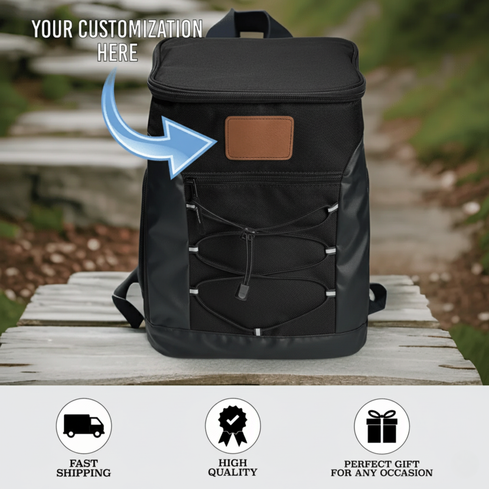 Adventure Ready Personalized Backpack Cooler