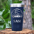Navy Basketball Tumbler With Hoops Obsession In Words Design