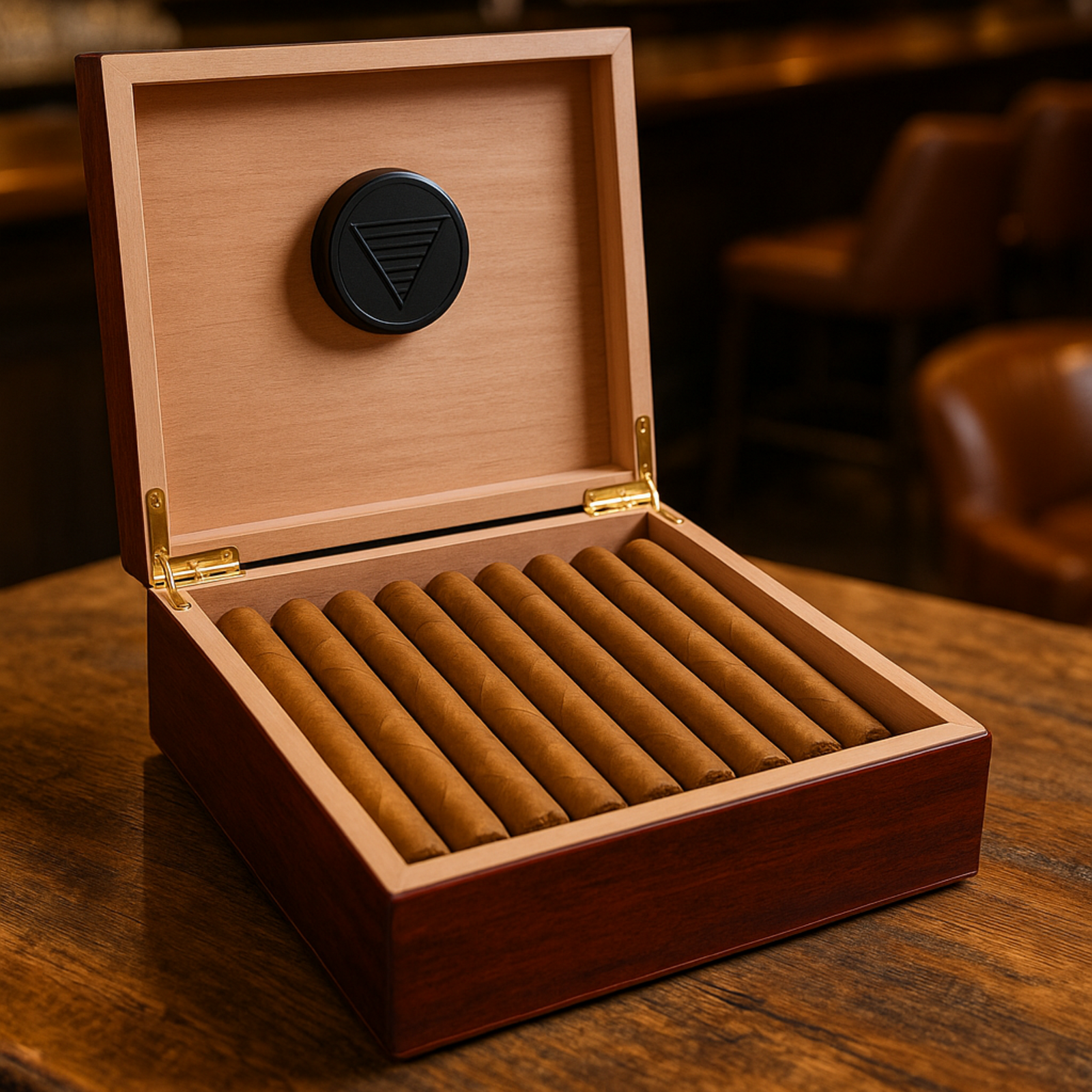 Personalized Wooden Humidor