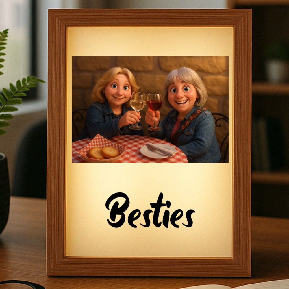 Animated Light-Up Picture Frame